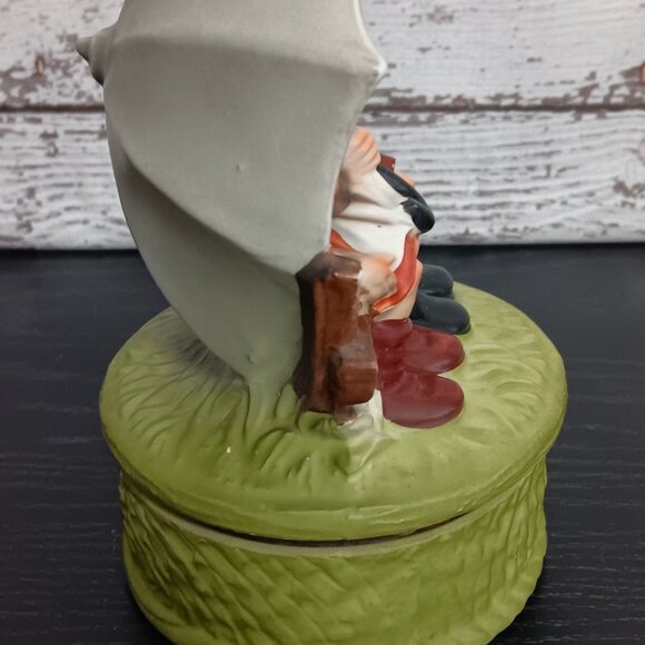 Vintage 1970's Brinn's Of Pittsburg Music Box - Raindrops Keep Falling On My Hea - Picture 5 of 8